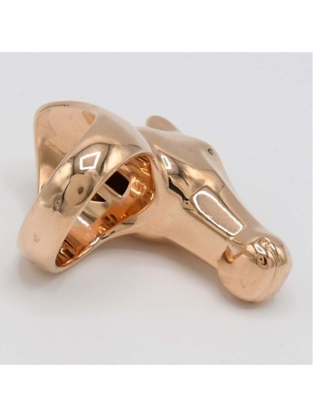 Hermes Ring Gallop 53 12 750 Diamonds 31.5 g Accessories - Picture 2 of 9